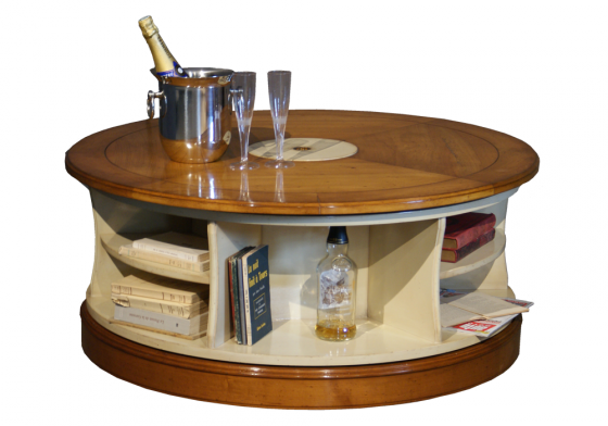 Table basse ronde